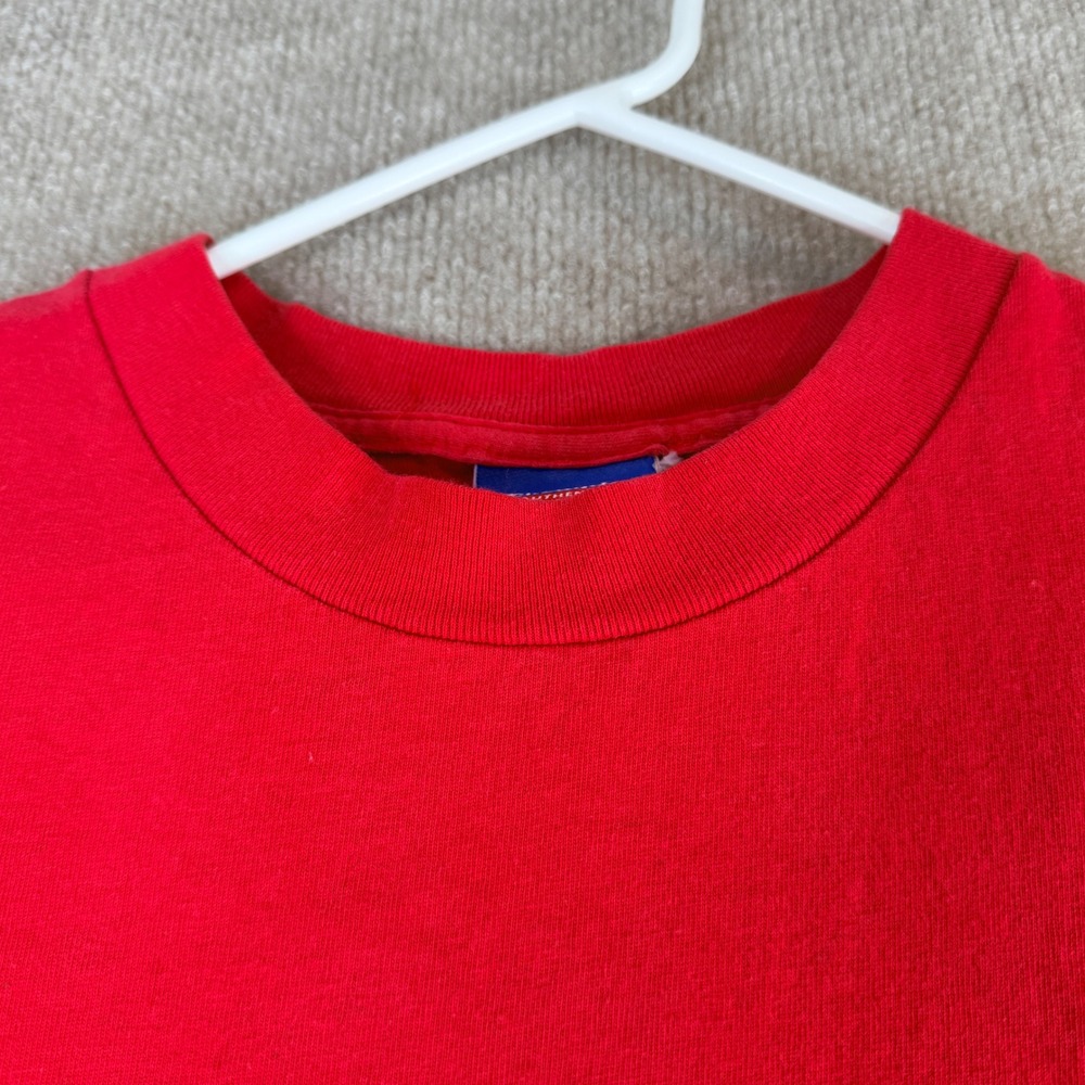Champion Red Authentic Athletic vintage 90s T Shirt XX Large TTG - Picture 7 of 12